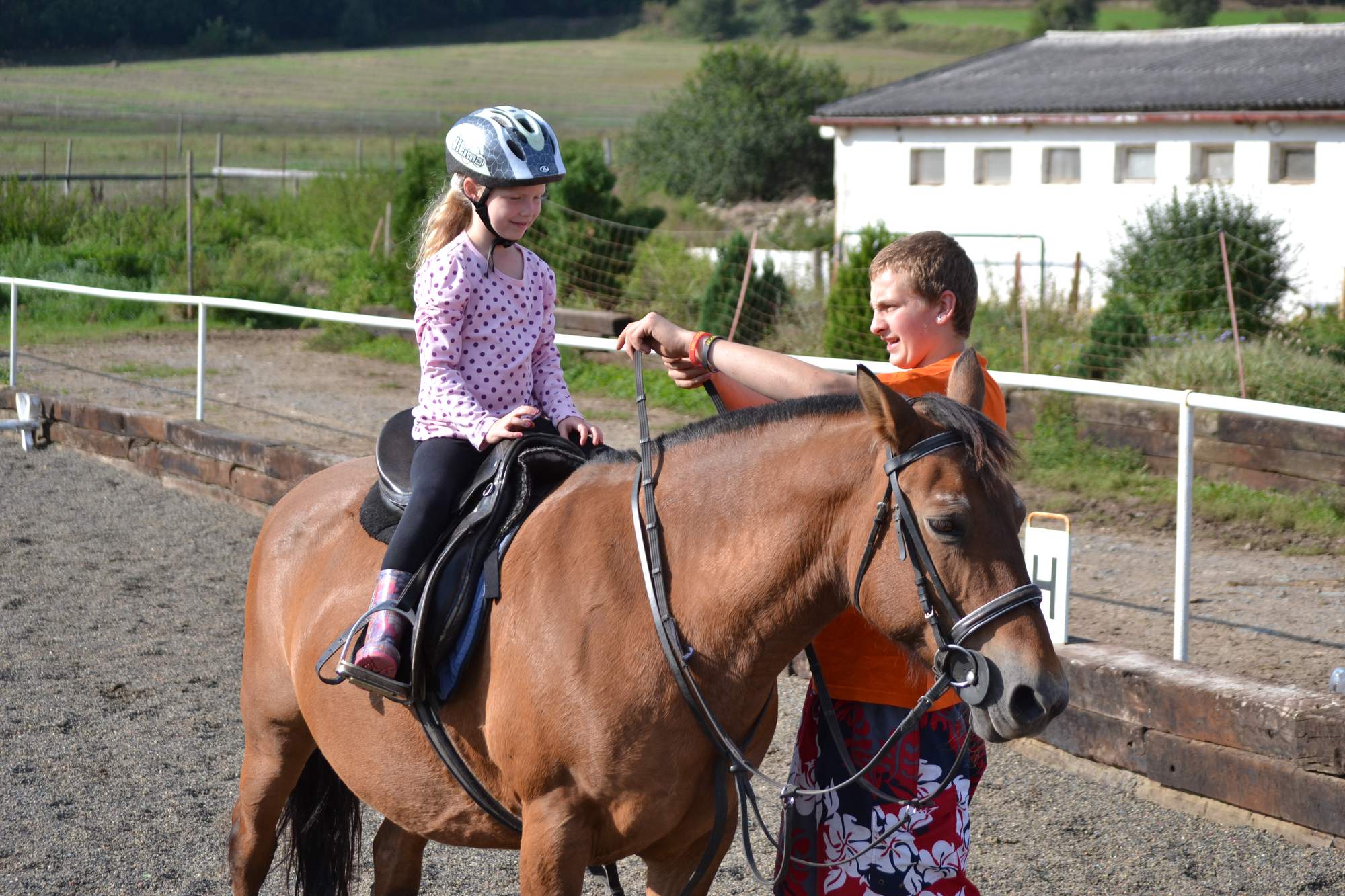 Dětský pony kroužek<br>Drevníky